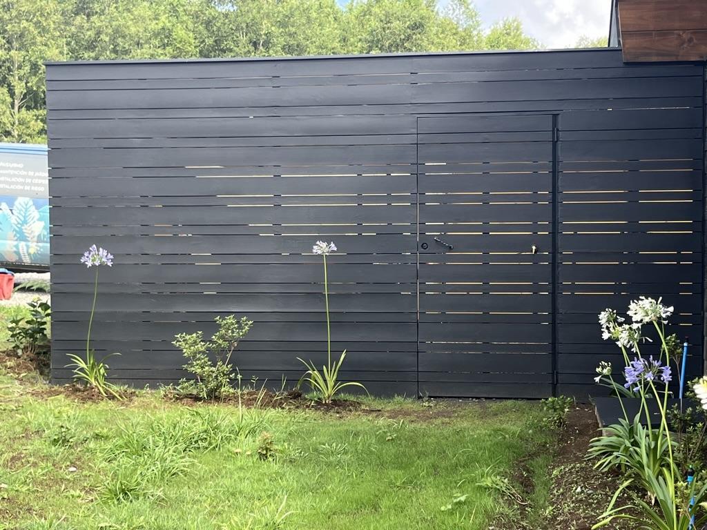 Proyecto integral jardines y césped finalizado en Villarrica