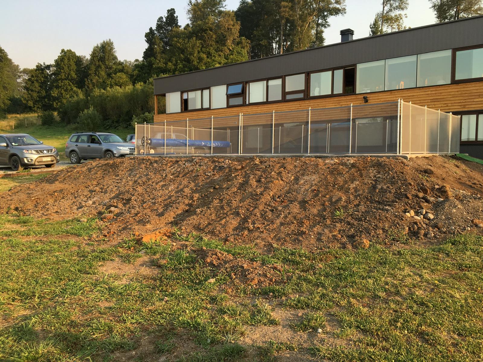 Zona sin escalones de durmiente antes del proyecto